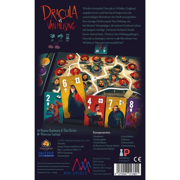 Produktbild Dracula vs Van Helsing (d) (Deutsch, 2 Spieler)