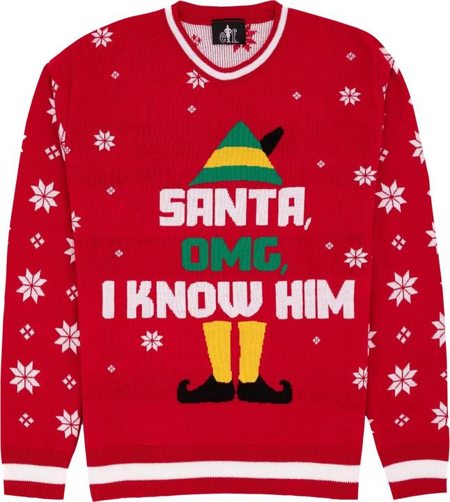 Produktbild Elf Pullover weihnachtliches Design (M)