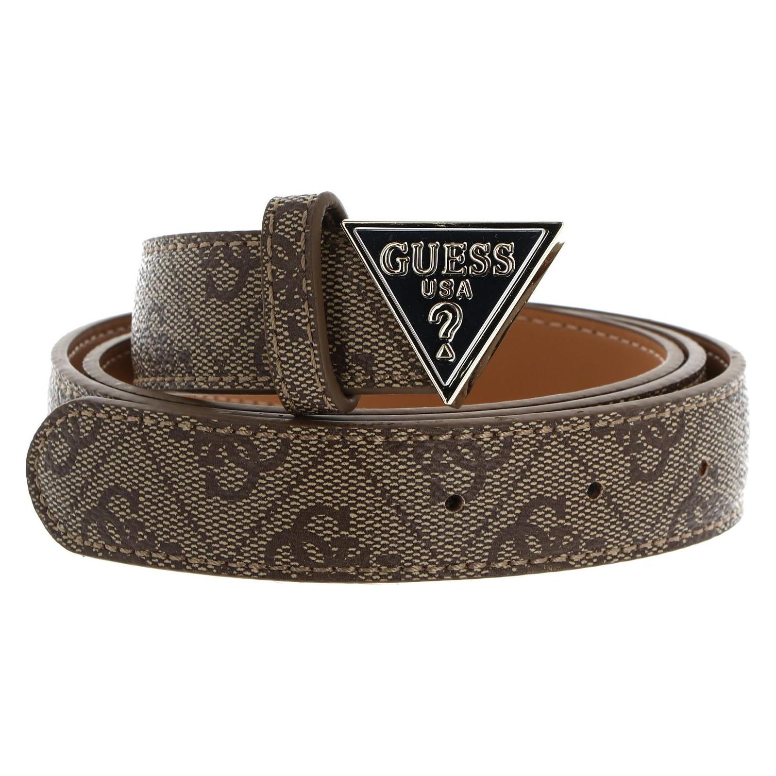 Guess, Damen, Gürtel, Noelle Not Adjustable Pant Belt, Braun, (90)