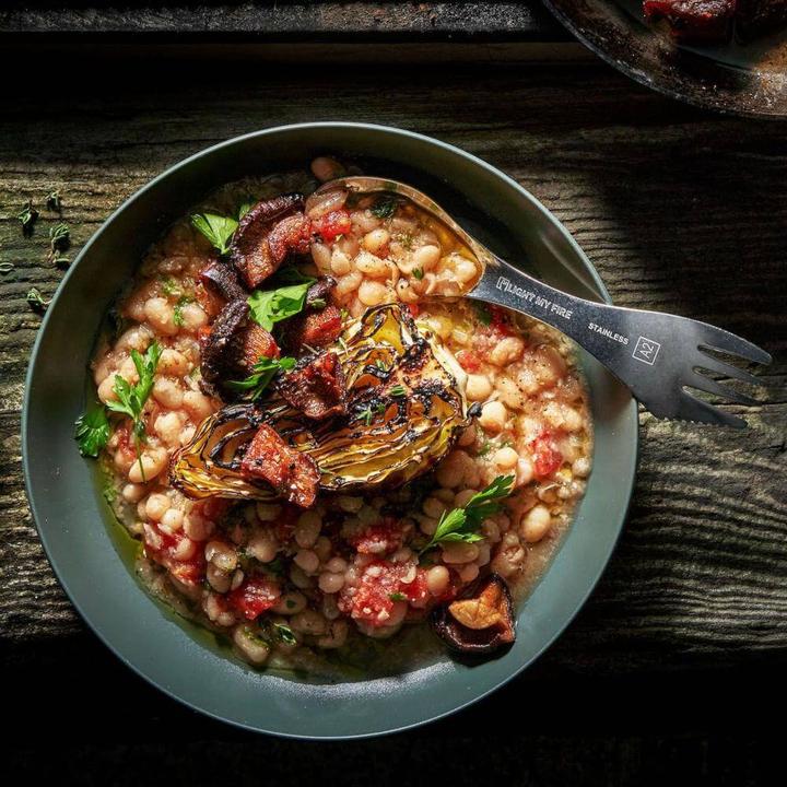 Actual product image LMF Spork stainless bulk