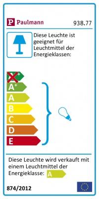 Energie-Label Paulmann Einbauleuchte Nova Plus Set (425 lm)