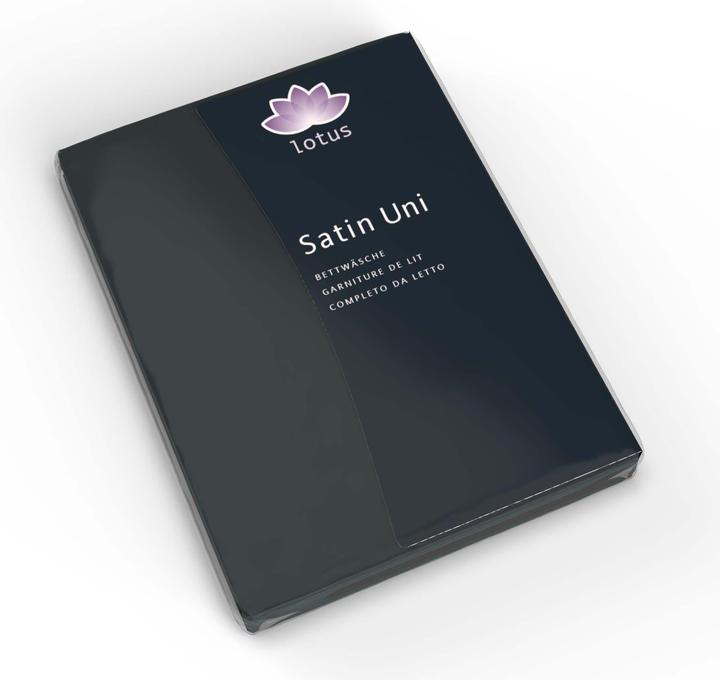 Immagine prodotto Lotus Bettwaren Lenzuolo a pieghe in raso Lotus (90 x 200 cm)