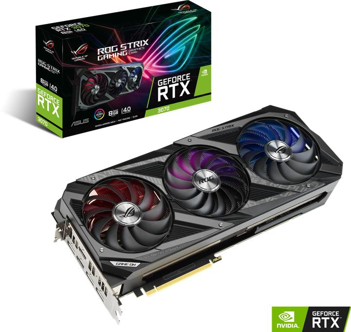 Produktbild ASUS GeForce ROG STRIX RTX 3070 GAMING-8G (8 GB)