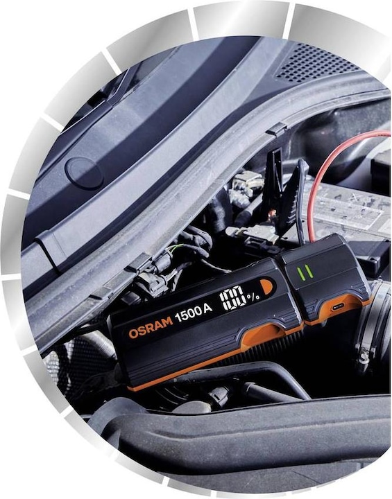 Immagine prodotto Osram Jumpstart battery starter (1500 A, 12000 mAh)