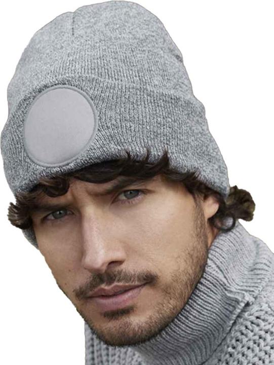 Produktbild Beechfield Runder Patch Beanie