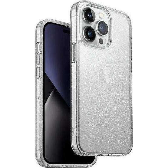 Uniq etui LifePro Xtreme iPhone 14 Pro 6,1" przezroczysty/tinsel lucent (Apple iPhone 14 Pro), Smartphone Hülle, Transpa...
