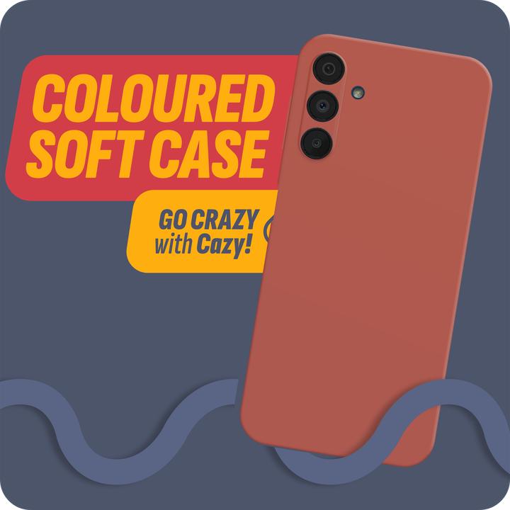 Produktbild Cazy Silikon Hülle Kompatibel mit Samsung Galaxy A15 / A15 5G - Soft TPU Schutz - (Samsung Galaxy A15, Samsung Galaxy A15 5G)