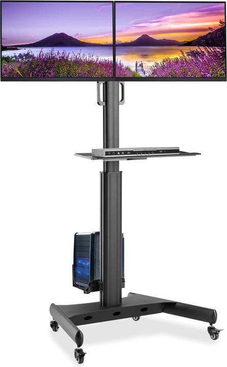 Produktbild Techly TV Trolley für für 2x LCD LED TV 13-32" Dual (32", 8 kg)