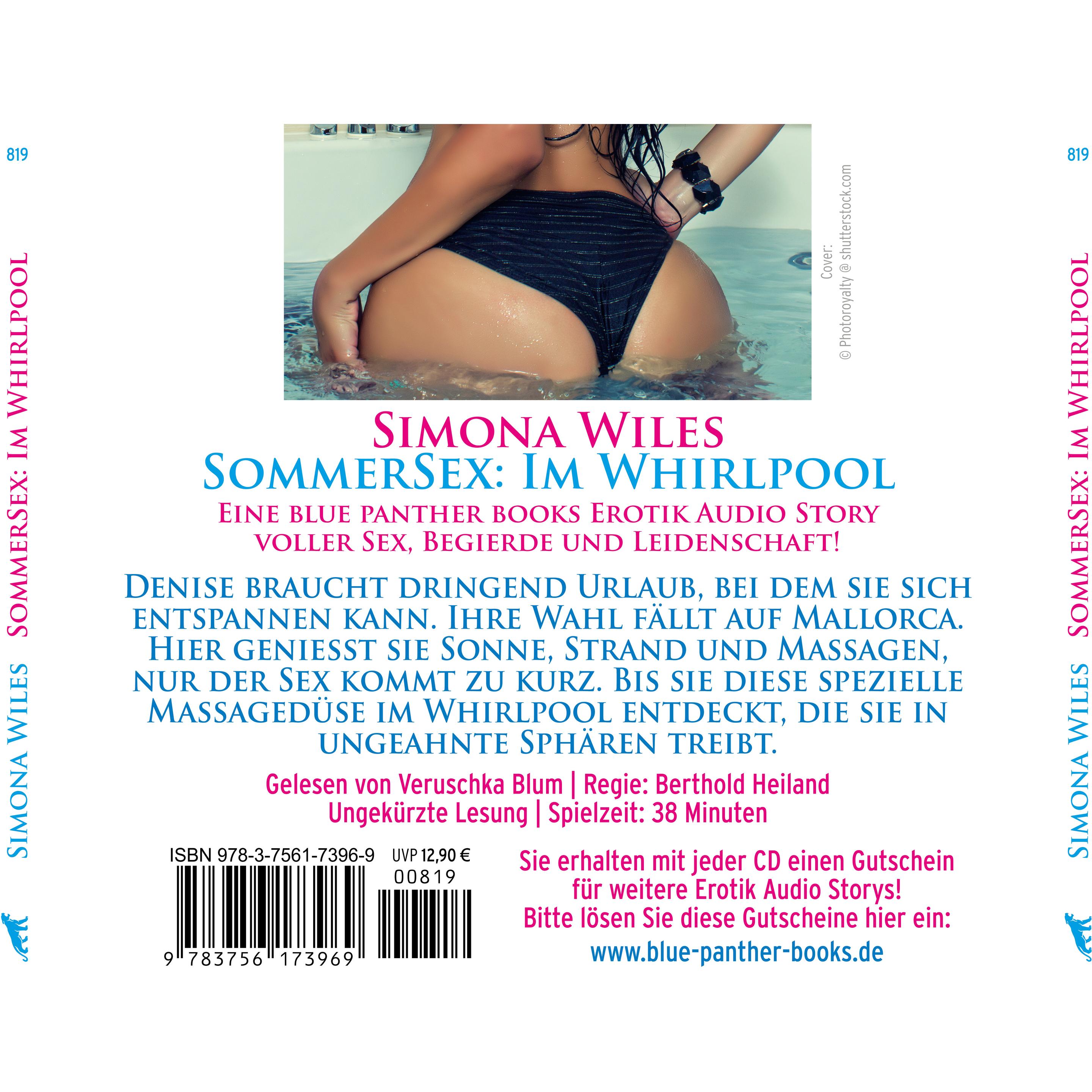 Thumbnail - SommerSex: Im Whirlpool Erotik Audio Story Erotisches Hörbuch Audio CD, Hörbücher von Simona Wiles