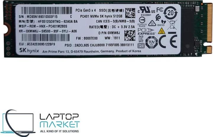 Produktbild Lenovo SSD 512GB PC401 M.2 NVMe (512 GB, M.2 2280)