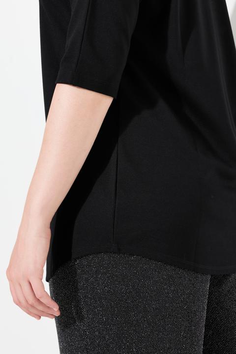 Produktbild Ulla Popken Shirt, Mesheinsatz, Classic, Rundhals, 3/4-Arm (46, 48)