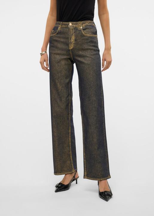 Image du produit Vero Moda VMTESSA Hohe Taille Weiter Beinschnitt Jeans Weit geschnitten (W27/L30)
