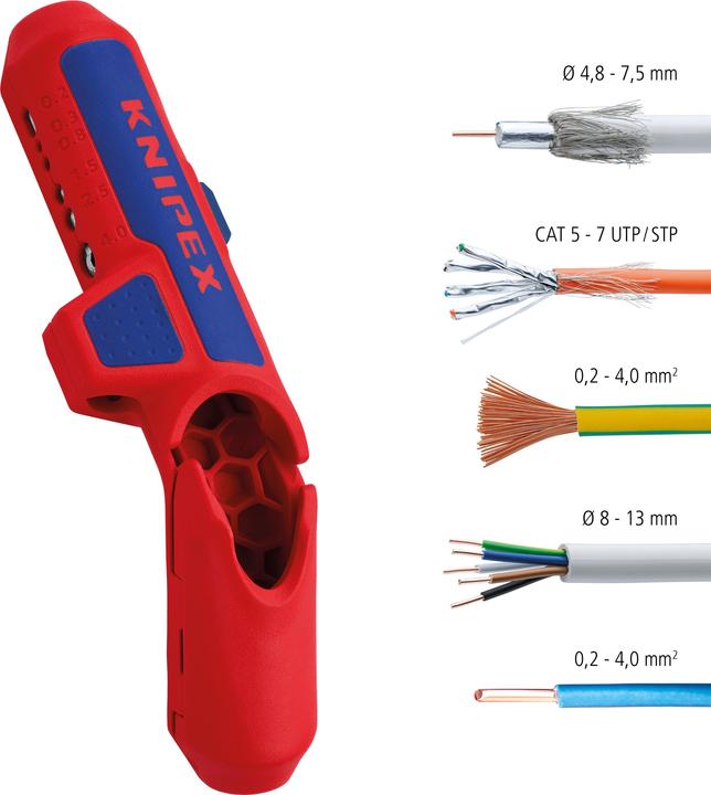 Produktbild Knipex Automatische Abisolierzange (180 mm)