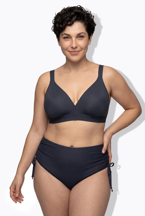 Produktbild Ulla Popken Bikini-Top, ohne Softcups, Komplettfutter, recycelt (54)