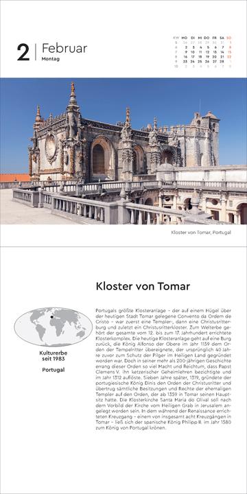 Produktbild Schätze der Menschheit - 365-Tage-Abreisskalender 2026