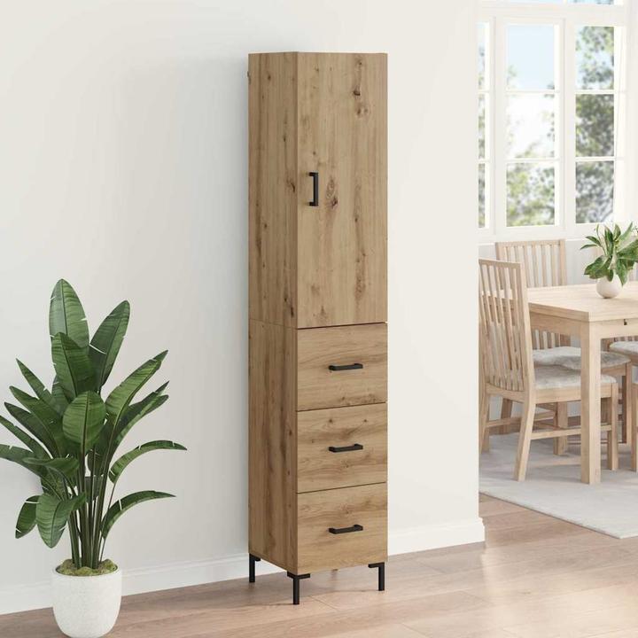 Produktbild vidaXL Modernes Highboard (34.50 x 34 x 180 cm)