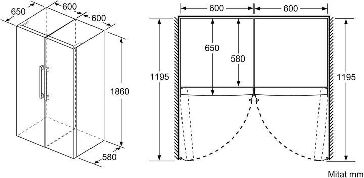 Produktbild Siemens KS36VVIEP (346 l)
