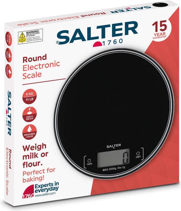 Produktbild Salter SA00595BCFEU12 Round Kitchen Scale