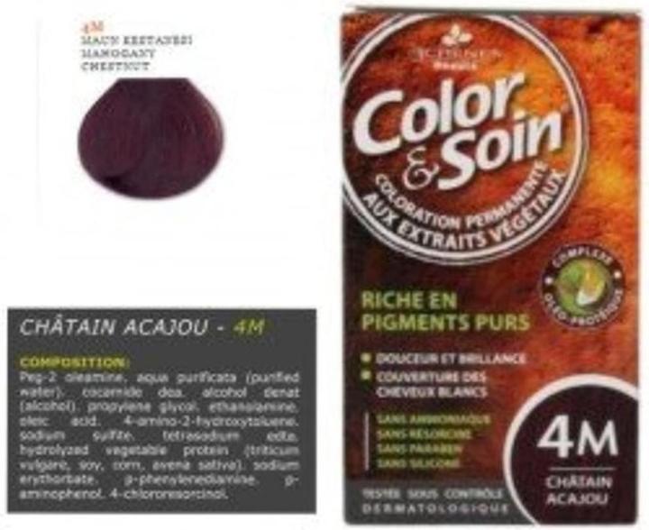 Image du produit 3 Chênes coloration 4M châtain acajou (4M châtain acajou)