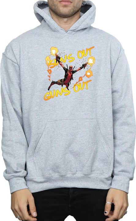 Produktbild Deadpool Sun's Out Guns Out Kapuzenpullover (S)