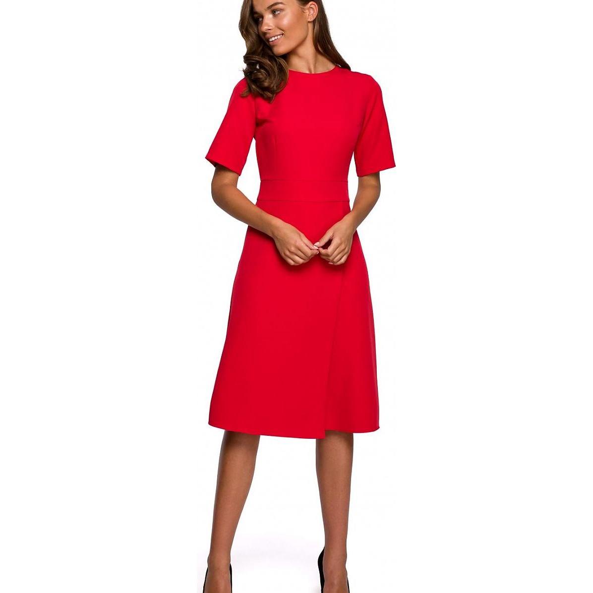 Stylove, Damen, Kleider, Alltagskleid, Rot, (S)