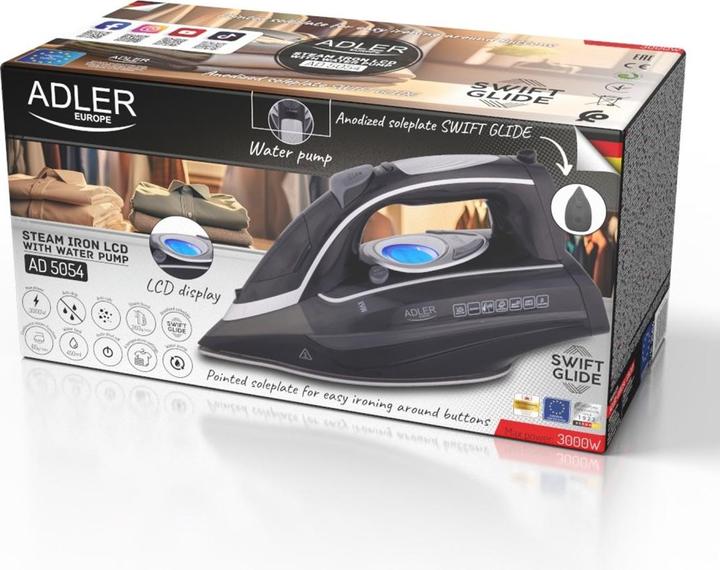 Produktbild Adler Żelazko parowe AD 5054 (260 g/min)
