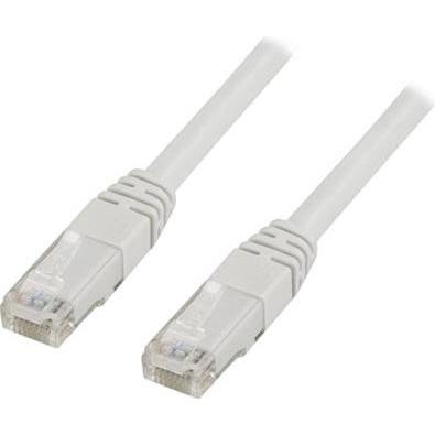Deltaco V05-TP - 0,5 m - RJ-45 - RJ-45 - Weiss (U/FTP, CAT5e, 0.50 m), Netzwerkkabel
