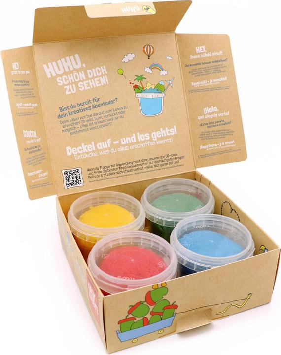 Produktbild Neogrün 4er Set BioEasyKnete Vegan Yuki