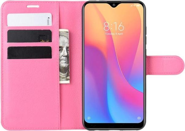 Actual product image MU Classic Litchi Leather Bookcover Series (Xiaomi Redmi 8A)