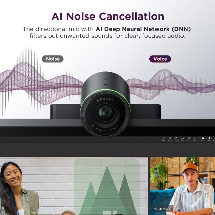 Produktbild Lenovo 4k Pro Webcam (8 Mpx)