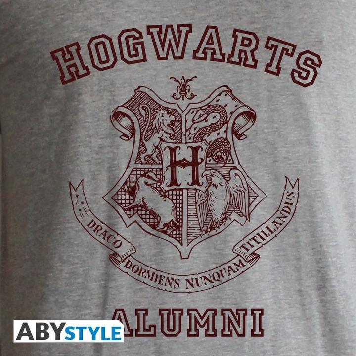 Produktbild ABYstyle HARRY POTTER - Tshirt Alumni man SS grey red - premium (L)