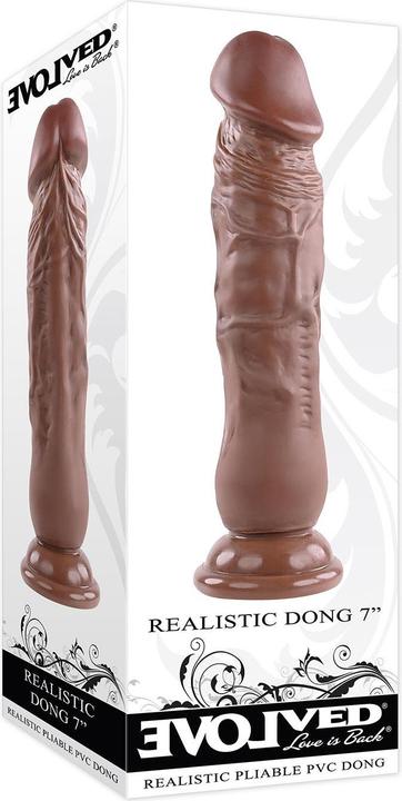 Produktbild Evolved REALISTIC DONG, DUNKEL 17,7 cm