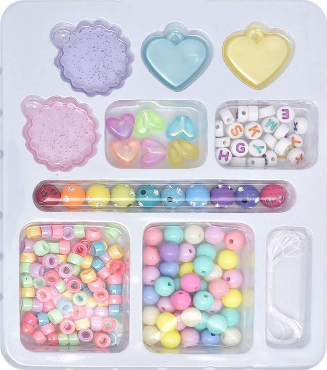 Actual product image Stylish bead rainbow jewellery making
