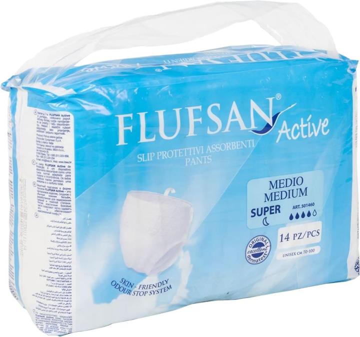 Image du produit vidaXL Slips d'incontinence Flufsan pour adultes 14 pcs. Taille (14 x, M)
