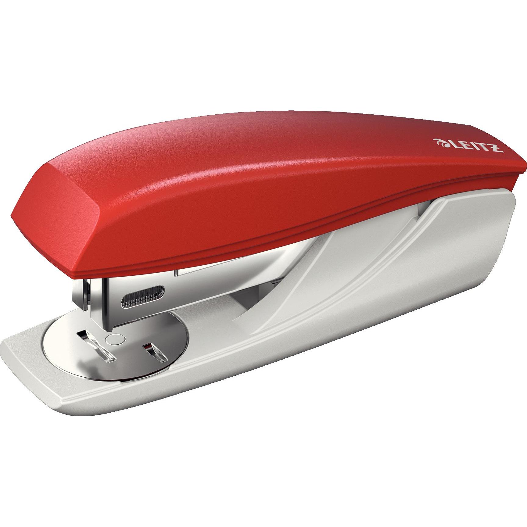 Leitz, Heftgerät, Heftgerät Nexxt 5501 rot im Blister Heftleistung 25 Blatt Einlegetiefe 55 (25 Blätter)