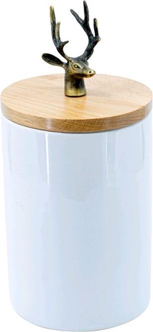 Kadastar Hirsch Storage Jar Ceramic 235 mm (1 l)