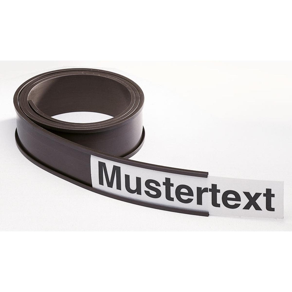 Thumbnail - Ultradex, Zubehör Präsentieren, Einsteckstreifen für 9,5mm Magnetschiene auf A4 Bogen VE=350 Stück weiss