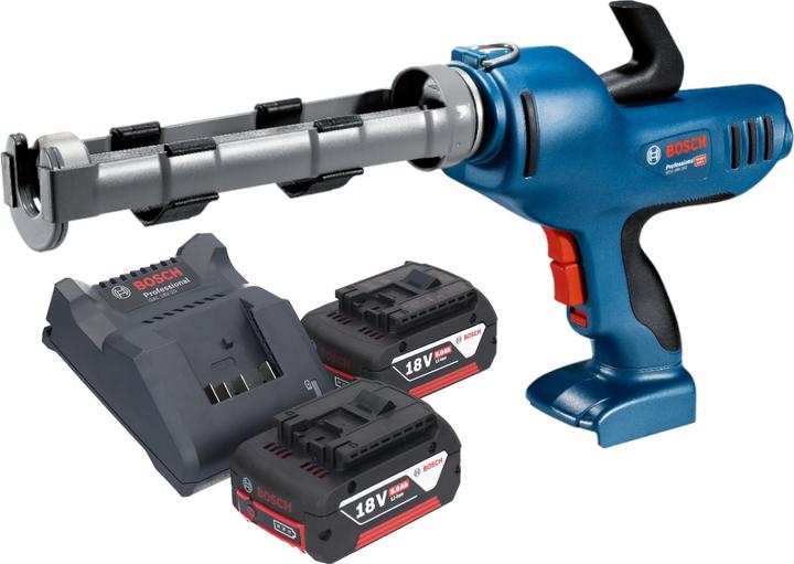 Bosch Professional Bosch GCG 18V-310 Professional Presse à cartouche sans fil 18 V 310 ml 3,5 kN + 2x batterie 5,0 Ah +