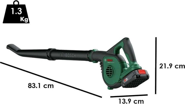Produktbild Bosch Home & Garden UniversalLeafBlower 18V-130 (Akkubetrieb, Laubbläser)