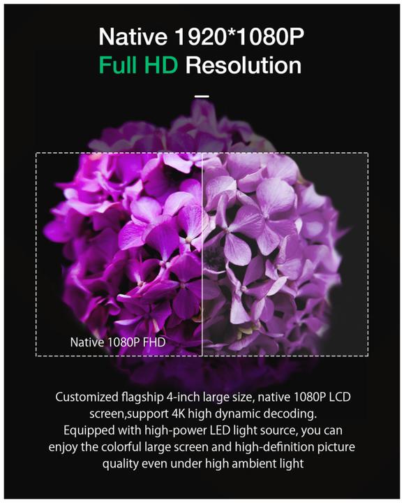 Actual product image BlitzWolf BW-V5 (Full HD, 9000 lm)