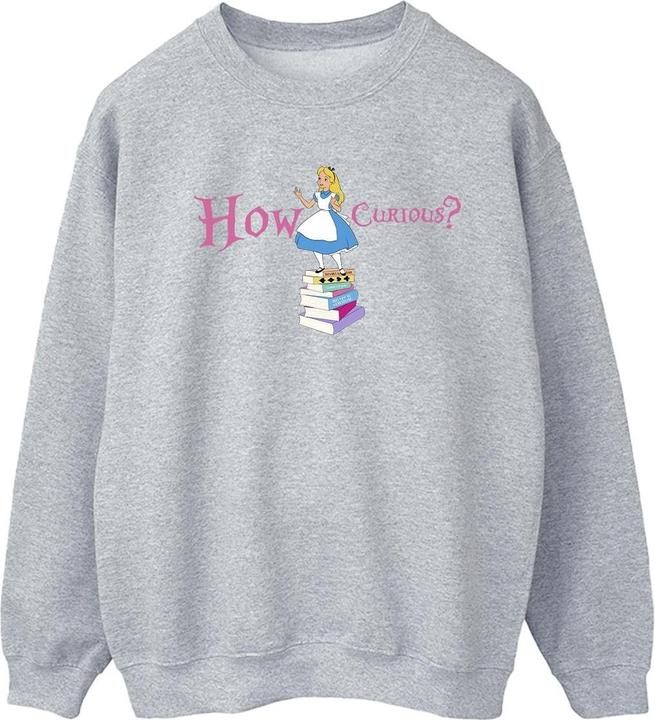 Produktbild Disney Alice im Wunderland Wie neugierig Sweatshirt (XXL)