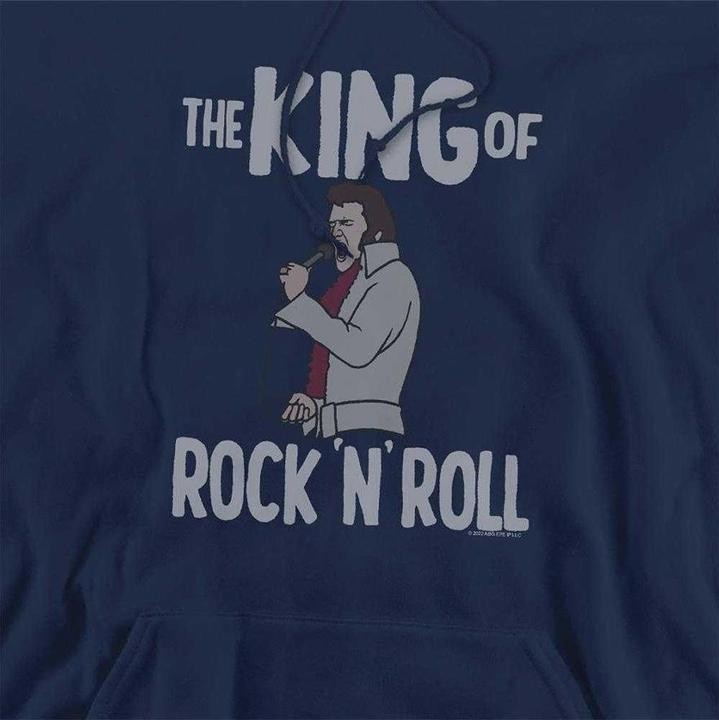 Produktbild Elvis King Of Rock N Roll Kapuzenpullover (S)