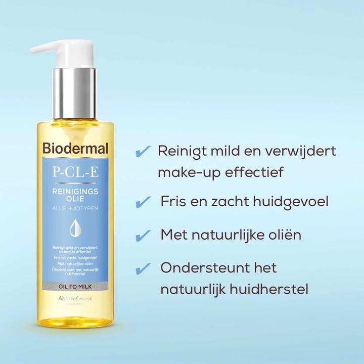 Produktbild Bioderma Biodermal P-Cl-E Cleansing Oil - Gesichtsreiniger - 200 ml (Reinigungstücher Gesicht)