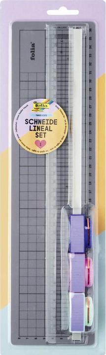Produktbild Folia Schneidematte Set mit Lineal 36x8 cm (36 x 8 cm)
