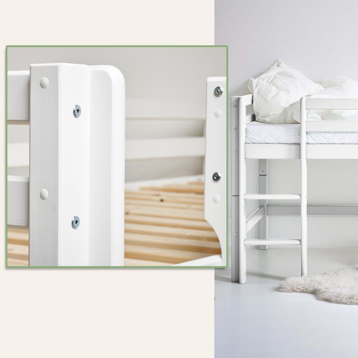 Actual product image Hoppekids BASIC-A4-4 Half-high. Bed 70x190 (70x190)