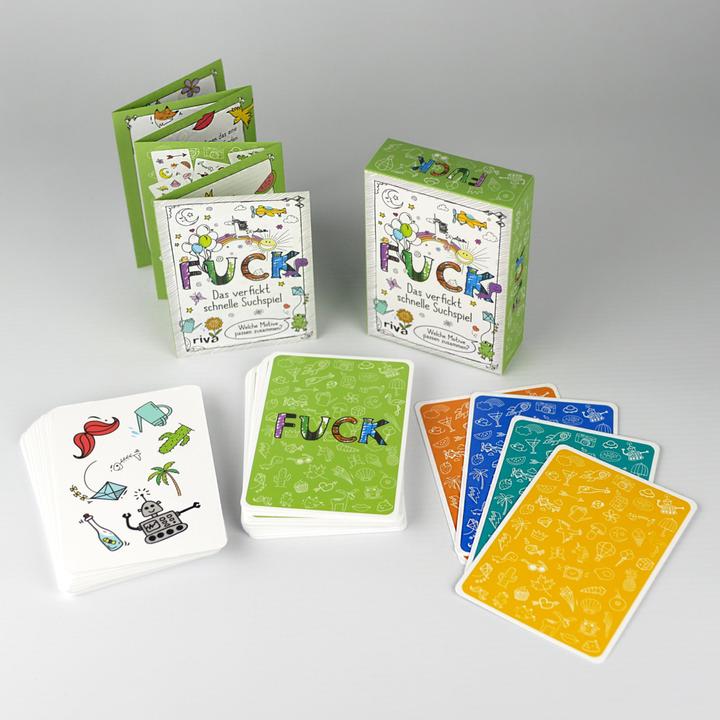 Produktbild FUCK - Das verfickt schnelle Suchspiel (Deutsch, 2 - 8 Spieler)