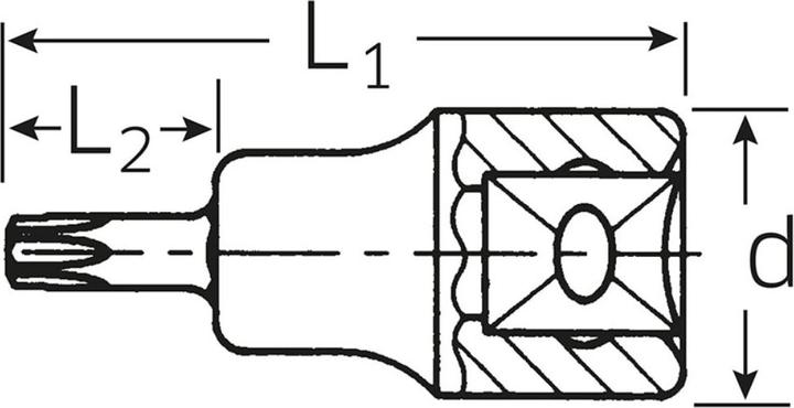 Produktbild Stahlwille TORX®-Stifteinsatz (5 mm)