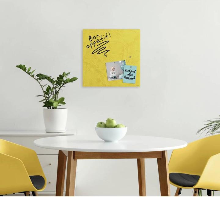 Image du produit Sigel Tableau magnétique en verre Artverum avec design (Tableau magnétique, 48 x 48 cm)