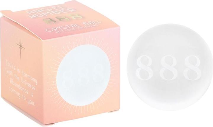 Actual product image Something Different 888 Angel Number Crystal Ball