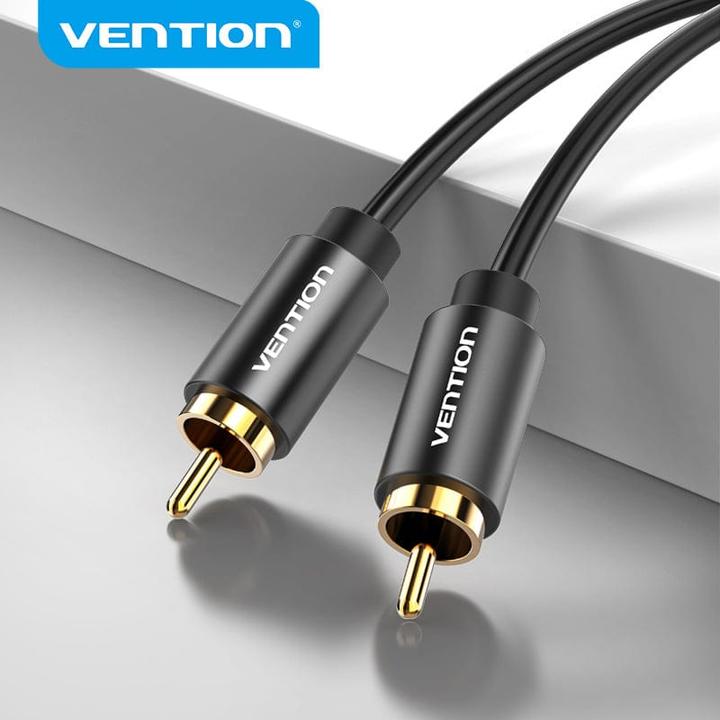 Actual product image Vention RCA (Coaxial) male to male cable VAB-R09-B200, 2m (black) (2 m)